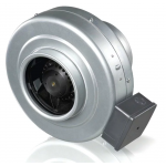 Вентилятор ВКВ-100 (ebmpapst) канальный для круглых воздуховодов (250 m³/h)